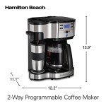 Hamilton Beach 2-Way Programmable Coffee Maker