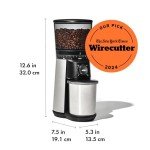 OXO Brew Silver Conical Burr Coffee Grinder
