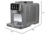 Farenheit Automatic Touchscreen Espresso Coffee Maker