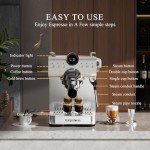 20-Bar Espresso Machine with Cold Brew & Milk Frother