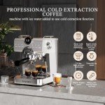 20-Bar Espresso Machine with Cold Brew & Milk Frother