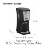 Hamilton Beach 48464 Automatic Coffee Maker, Black