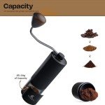 Kokail Manual Coffee Grinder with Adjustable Burr Settings