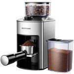 Shardor Electric Conical Coffee Grinder with Adjustable Settings