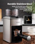 Shardor Electric Conical Coffee Grinder with Adjustable Settings