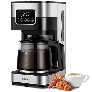 KIDISLE Compact Coffee Maker for Fresh Brew