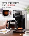 KIDISLE Compact Coffee Maker for Fresh Brew