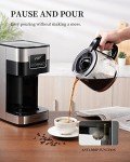 KIDISLE Compact Coffee Maker for Fresh Brew