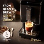 Tchibo Espresso Machine Bundle with Grinder & Coffee