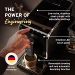 Tchibo Espresso Machine Bundle with Grinder & Coffee