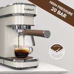 Laekerrt 20 Bar Espresso Machine with Milk Frother