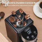 Gevi Adjustable Burr Coffee Grinder