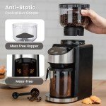 Gevi Adjustable Burr Coffee Grinder