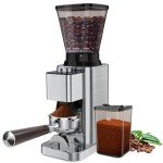 Adjustable Electric Conical Burr Coffee Grinder