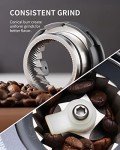 SHARDOR Electric Espresso Conical Coffee Grinder