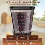 Adjustable Electric Conical Burr Coffee Grinder