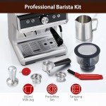 Espresso Machine with Grinder and Milk Frother