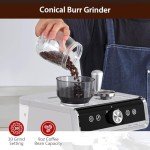 Espresso Machine with Grinder and Milk Frother