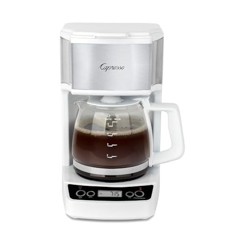 Capresso 5-Cup Mini Drip Coffee Maker - White