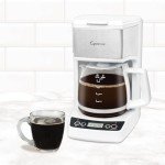 Capresso 5-Cup Mini Drip Coffee Maker - White