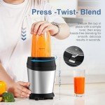 Colarlemo 1200W Portable Blender and Coffee Grinder