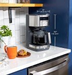 GE Timer Drip Coffee Maker with 12-Cup Carafe
