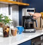 GE Timer Drip Coffee Maker with 12-Cup Carafe
