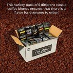 Colonial Intl Light Roast Coffee Soft Pods 54ct