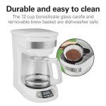 Hamilton Beach 12-Cup Programmable Coffee Maker