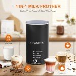 4-in-1 Single Serve Coffee Maker with Grinder