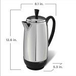 Stainless Steel 4-12 Cup Coffee Percolator