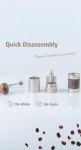 1Zpresso Q Travel Coffee Grinder - Compact & Adjustable