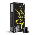 Italian Coffee Pods for Nespresso Machines - 100 Count