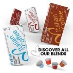 Italian Coffee Pods for Nespresso Machines - 100 Count