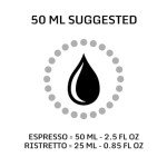 Italian Coffee Pods for Nespresso Machines - 100 Count