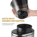 Ollygrin Electric Burr Coffee Grinder with 30 Settings
