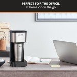 KRUPS Simply Brew Compact Coffee Maker with Travel Mug