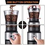 Ollygrin Electric Burr Coffee Grinder with 30 Settings