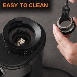 Ollygrin Electric Burr Coffee Grinder with 30 Settings