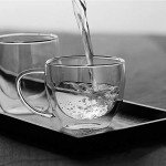 Double Wall Espresso Coffee Mugs Set of 4