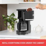 Programmable 12-Cup Coffee Maker with Removable Reservoir