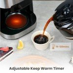 Programmable Coffee Machine with Built-in Grinder