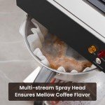 12-Cup Commercial Coffee Maker with 3 Decanters