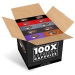 Gimoka Variety Pack of 100 Nespresso-Compatible Pods