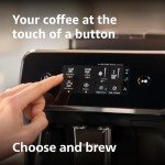 Philips 2200 Fully Automatic Espresso Machine Black