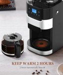 Joy Pebble 10-Cup Drip Coffee Maker & Grinder