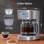 Taylor Swoden 12-Cup Programmable Coffee Maker