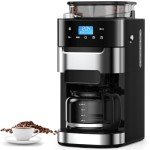 COWSAR 10-Cup Drip Coffee Maker with Grinder