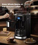 COWSAR 10-Cup Drip Coffee Maker with Grinder