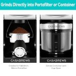 CASABREWS Electric Coffee Grinder with 77 Settings